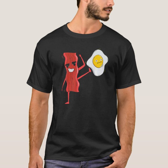 Baconhol Kött Bacon Eater Keto Ketogen 2 T Shirt (Framsida)