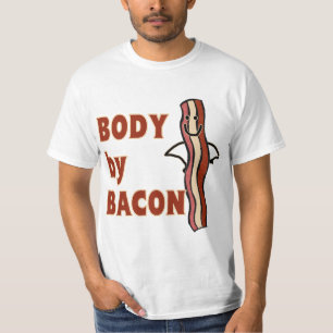 BACONhumorn förkroppsligar vid bacon T-shirt