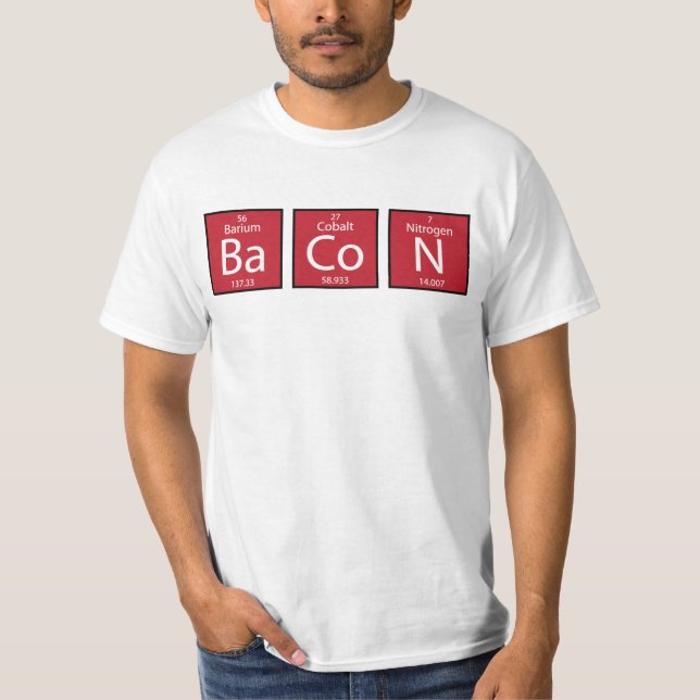Baconinslag Tee Shirt (Framsida)