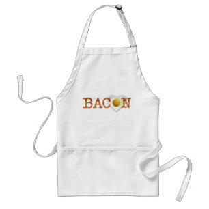 BaconKÄRLEK på solig sida upp! Förkläde