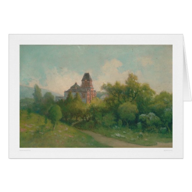 Baconkonst och bibliotekbyggnad, Uc Berkeley Hälsningskort (Framsidan Horizontal)