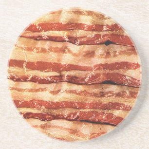 BACONkustfartyg till blötningen upp stekflotten Underlägg Sandsten