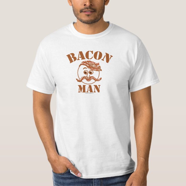 Baconmant-skjorta Tee Shirt (Framsida)