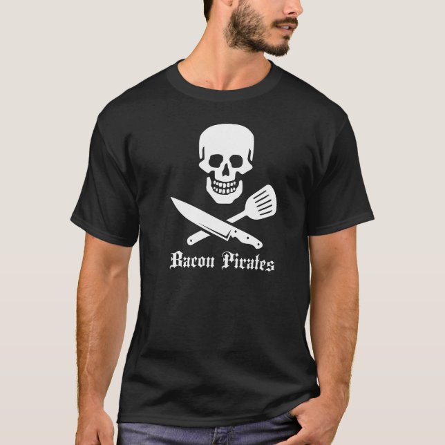 Baconpirater T-shirt (Framsida)