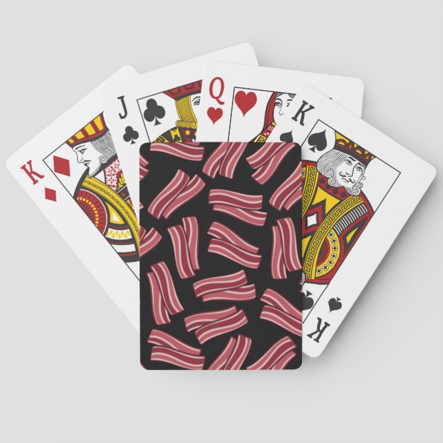 Baconremsamönster Casinokort (Baksidan)