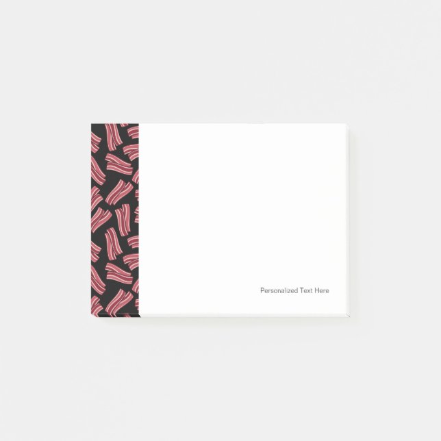 Baconremsamönster Post-it Block (Framsida)