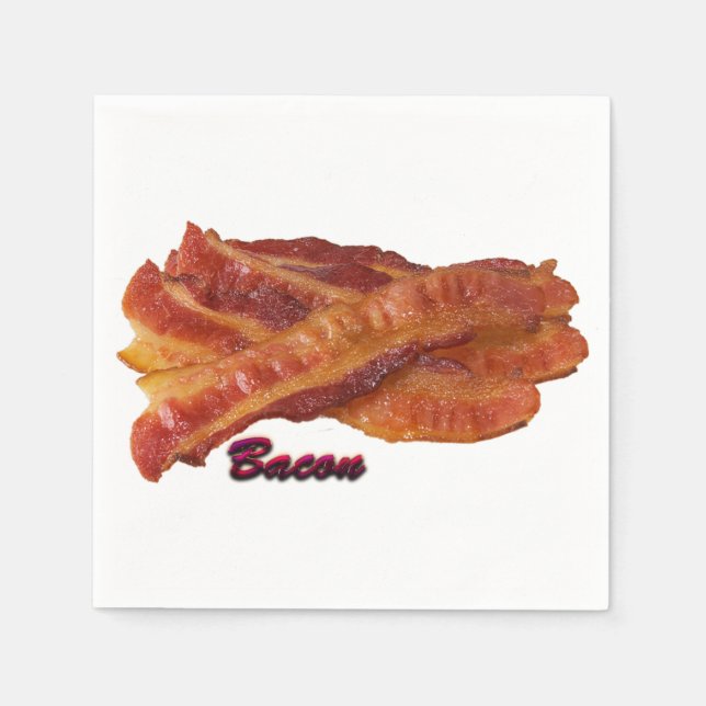 Baconremsor Pappersservett (Framsidan)