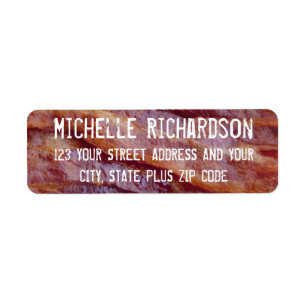 Baconremsor Returadress Etikett