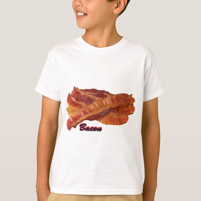 Baconremsor T Shirt (Framsida)