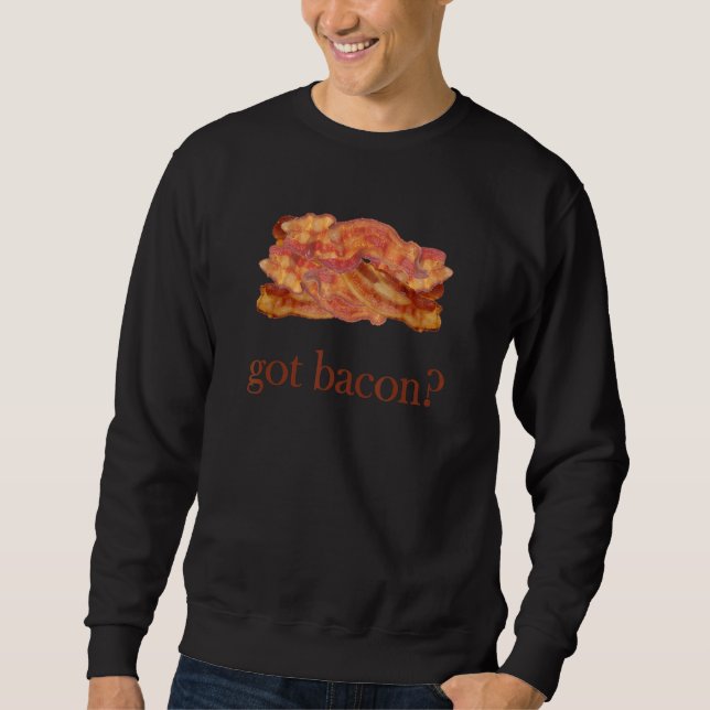 Bacon's Har Bacon Lång Ärmad Tröja (Framsida)