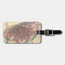 Bacons viktorianska Karta i Liverpool 1890