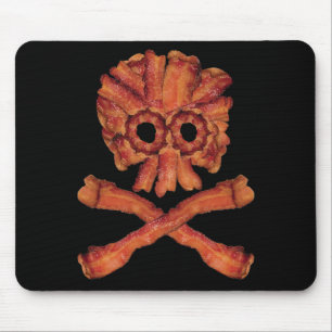 Baconskalle och Crossbones Musmatta