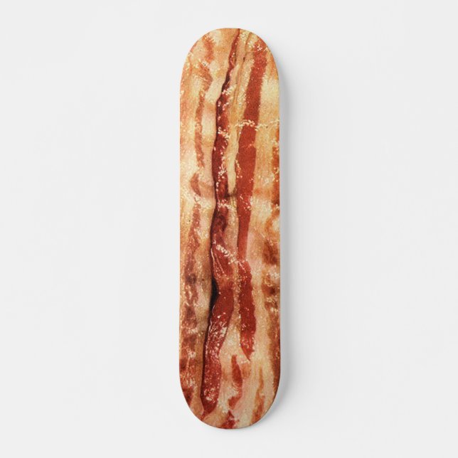 BaconSkateboarddäck! Mini Skateboard Bräda 18,5 Cm (Framsida)