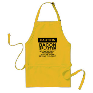 Baconsplatteren varnar förkläde