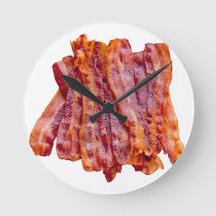 Baconstapel Rund Klocka