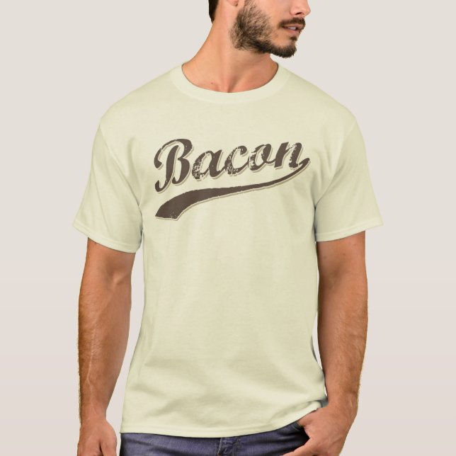 BaconSwoosh T Shirt (Framsida)