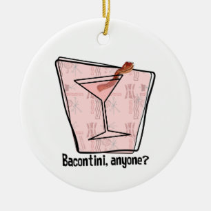 Bacontini någon julgransprydnad keramik