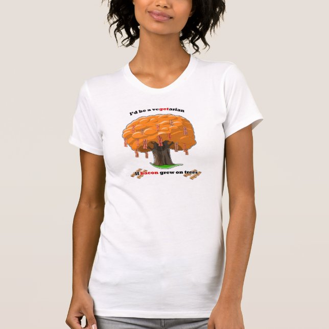 baconträd tee shirt (Framsida)