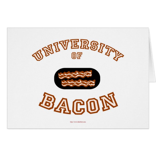 Baconuniversiteten Hälsningskort (Framsidan Horizontal)