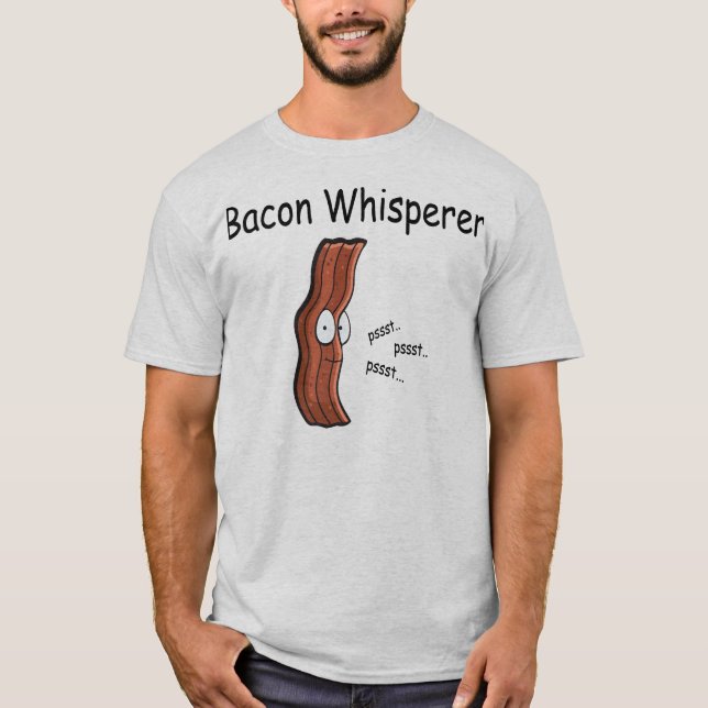 BaconWhisperer Tee Shirt (Framsida)