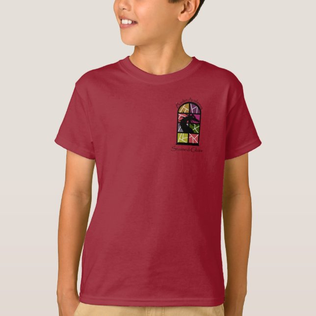 BACS nedfläckad glasbarn t-shirt (Framsida)