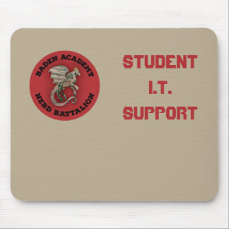 BACS ’Student I.T. Support’ Mousepad (endast Nerds Musmatta