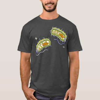 Bacteria Internal Structure Gram Positive and Gram T Shirt
