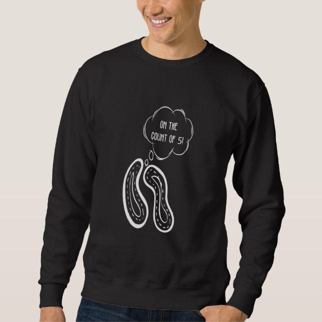 Bacteria Science Quote Coola Bacteriolog Design Lång Ärmad Tröja (Framsida)
