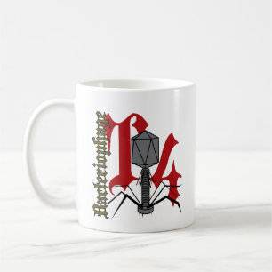 Bacteriophage T4 Kaffemugg