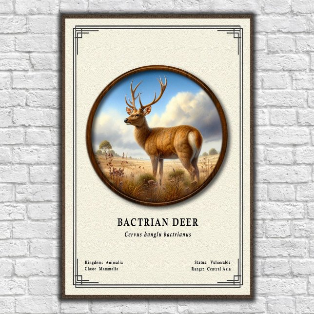 Bactris Hjort Zoologi Serie Poster (Skapare uppladdad)