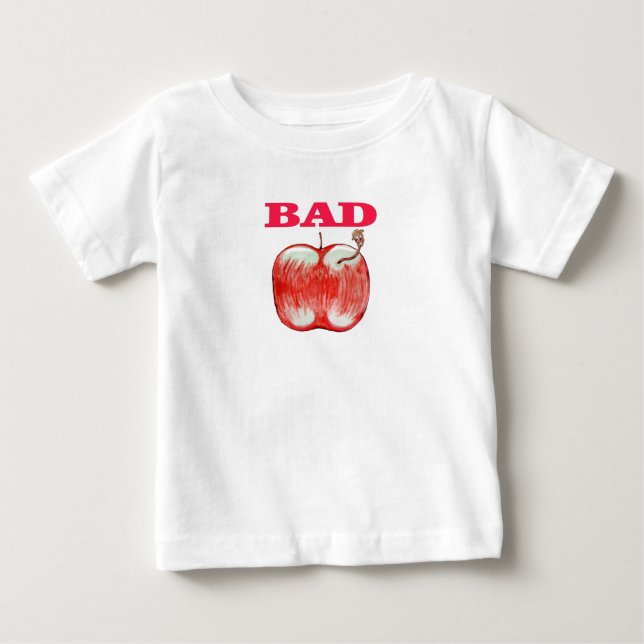 Bad Apple Baby T-Shirt (Framsida)