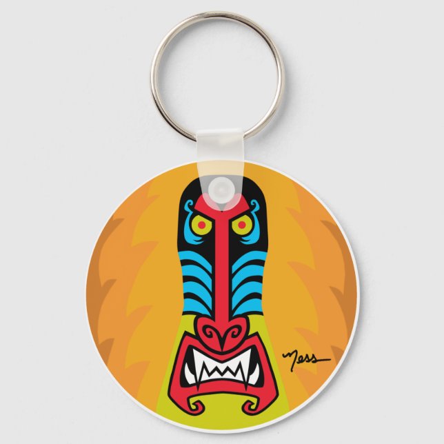BAD ASS BABOON KEYCHAIN NYCKELRING (Framsida)