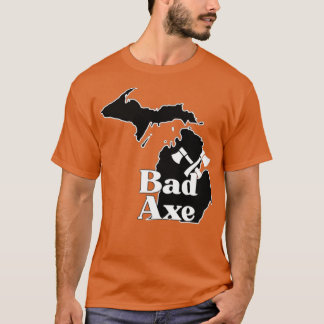 Bad Ax Michigan Hometown Souvenir T Shirt
