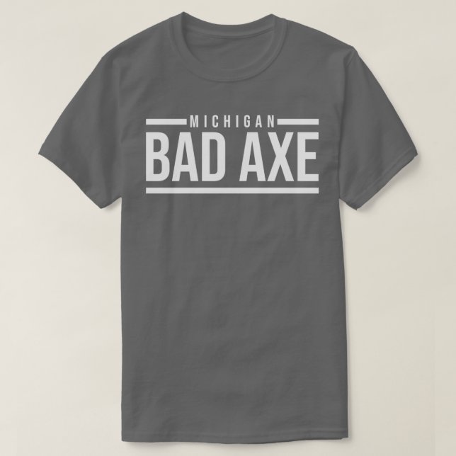 Bad Ax Michigan T Shirt (Design framsida)