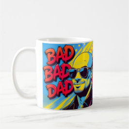 Bad bad dad kaffemugg