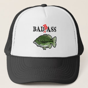 Bad Bass Truckers Hat Truckerkeps