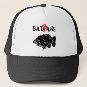 Bad Bass Truckers Hat Truckerkeps