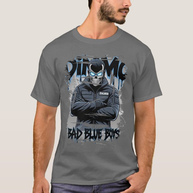 Bad Blue Boys Kit for Dinamo Zagreb Fans T Shirt (Framsida)