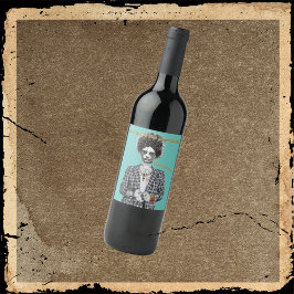 Bad & Boo-Jee Bride Vinflaska Etikett