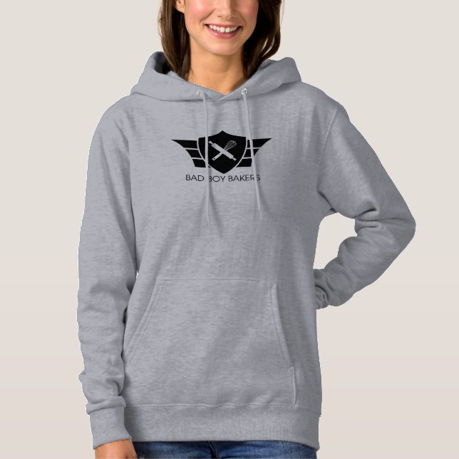 Bad Boy Bakers Hoodie T Shirt (Framsida)
