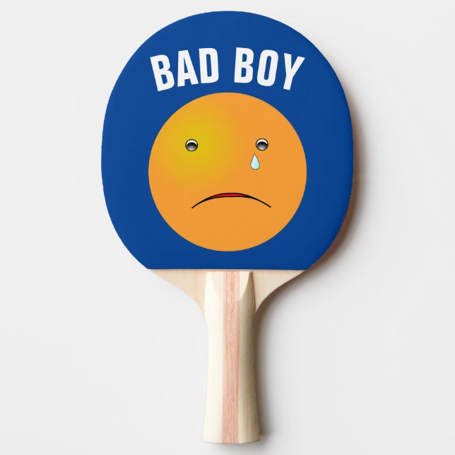 BAD BOY GRÅTER PING PONG PADDLES PINGISRACKET (Framsidan)