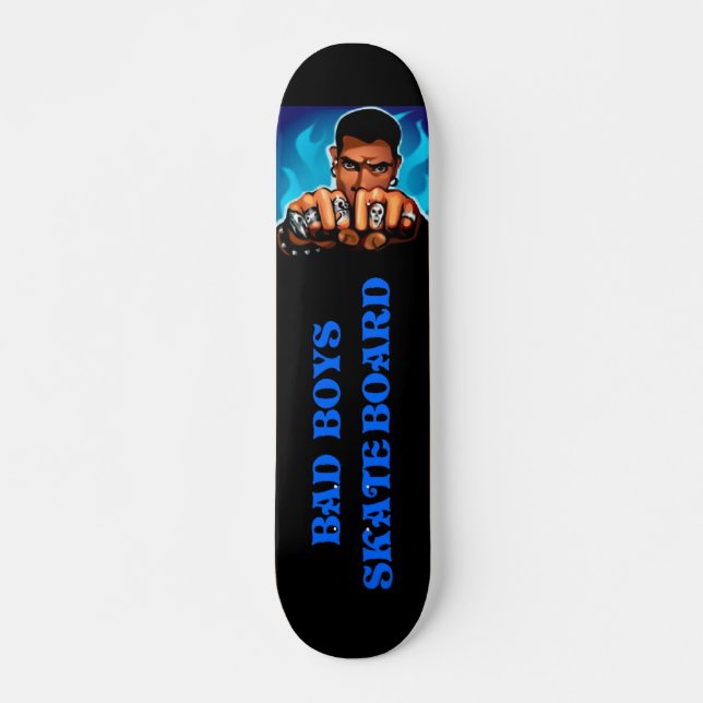 Bad Boys Skateboard Bräda 21,5 Cm (Framsida)