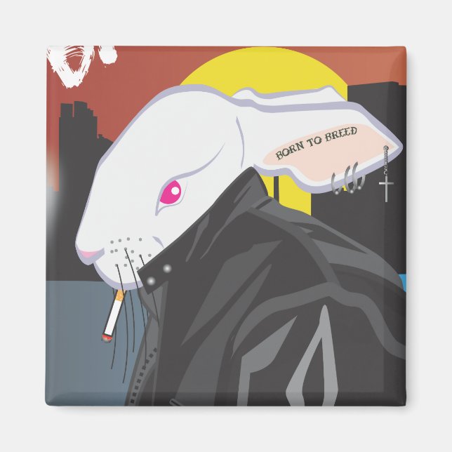 BAD BUNNY MAGNET (Framsidan)