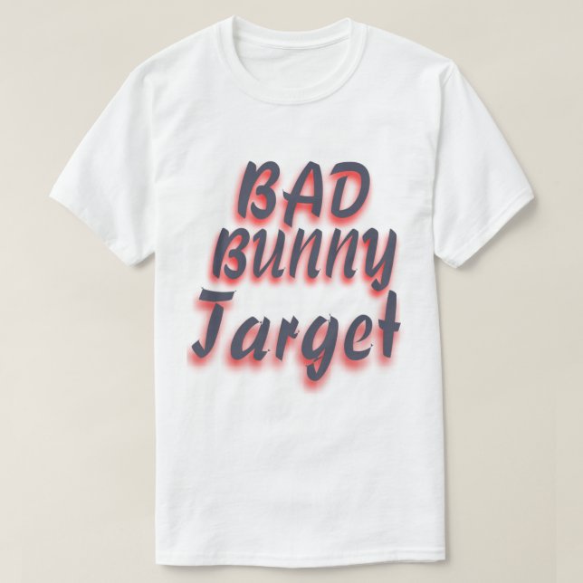 Bad Bunny Target  (17) T Shirt (Design framsida)