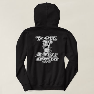 BAD CAT SERIES – “TOUCH ME AND SEE WHAT HAPPENS.” HOODIE