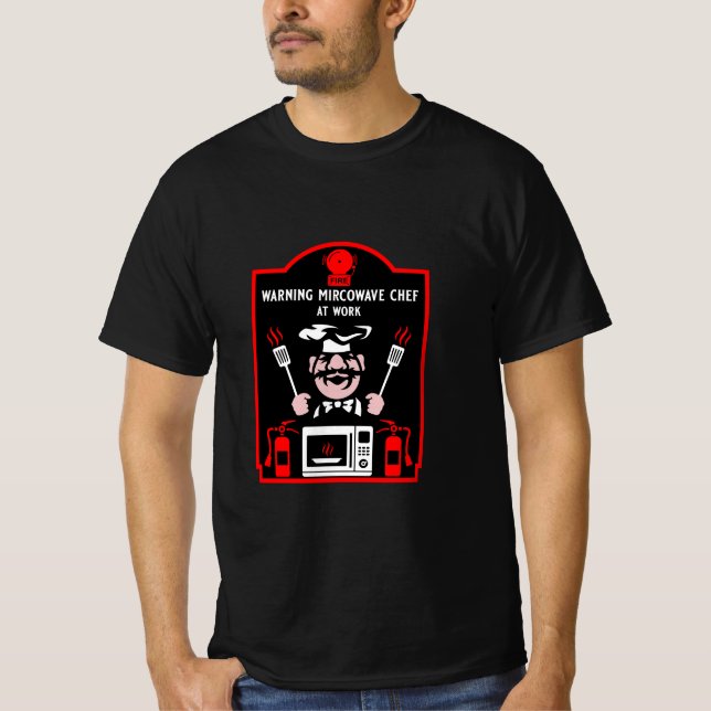Bad Cook Gift T Shirt (Framsida)