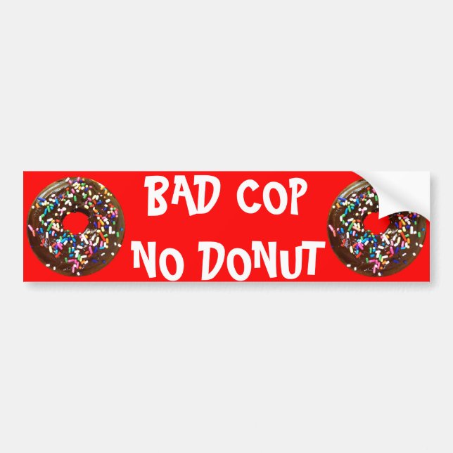 BAD COP = INGEN DONUT BILDEKAL (Framsidan)