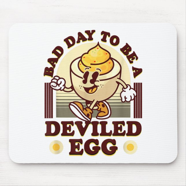 Bad Day To Be A Deviled Egg Funny Thanksgiving Egg Musmatta (Framsidan)