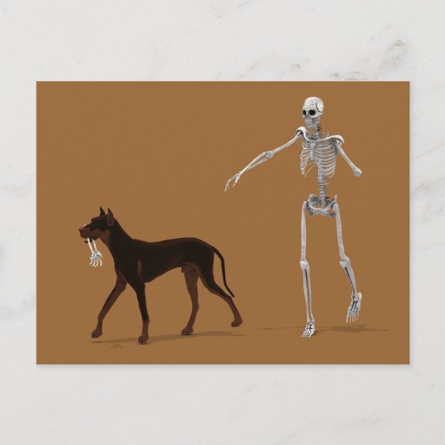 Bad Doggie Vykort (Framsida)