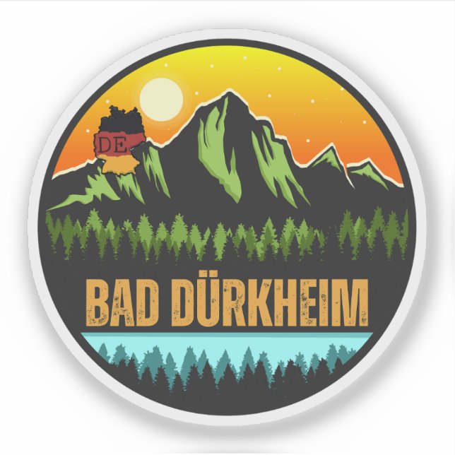 Bad Dürkheim, Tyskland Klistermärken (Framsida)